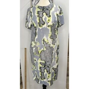 COS‎ Women Multicolor Slip Pocket Shirt Dress Cotton Minimalist EU 34 USA 4